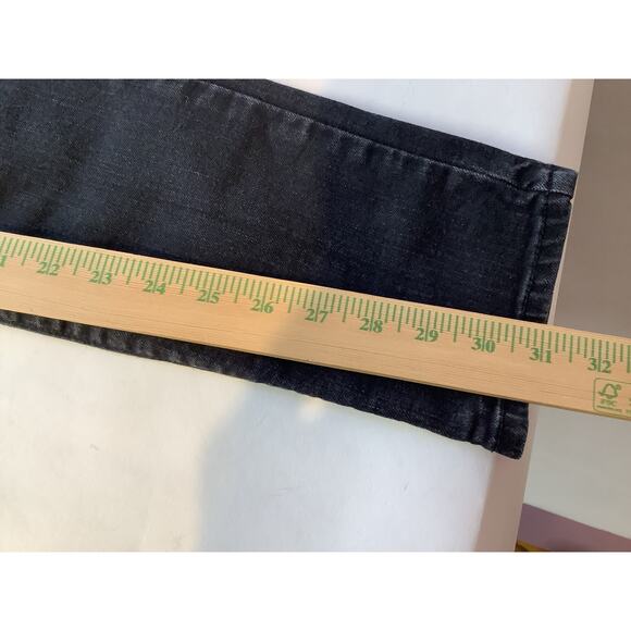 Old Navy Women's Pop Icon Skinny Black Jeans - Low Rise - Size 8Tall - 665 - Picture 7 of 8
